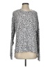 BP. Animal Print Silver Pullover Sweater Size S - photo 1