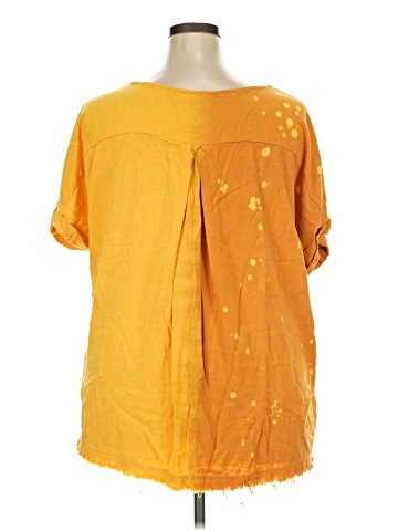 Umgee Short Sleeve Blouse (view 2)