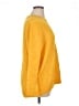 Gap Solid Yellow Pullover Sweater Size XL - photo 4