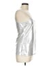 Cache Metallic Silver Sleeveless Top Size L - photo 4