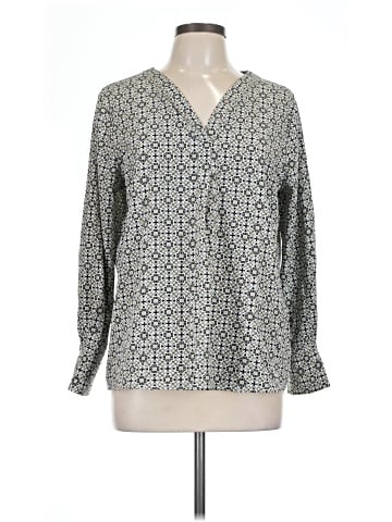 Notations Long Sleeve Blouse (view 1)
