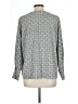 Notations Gray Long Sleeve Blouse Size L - photo 2