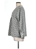 Notations Gray Long Sleeve Blouse Size L - photo 5