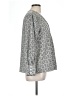 Notations Gray Long Sleeve Blouse Size L - photo 4