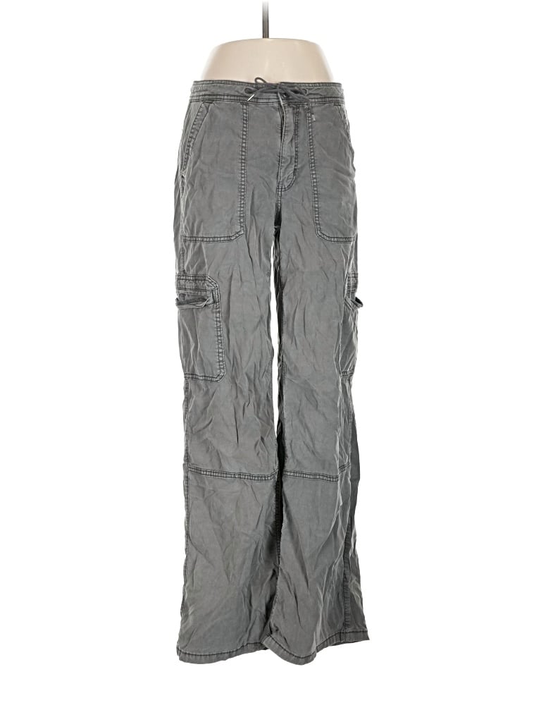 Pre-owned American Eagle Outfitters Cargo Pants In Gray