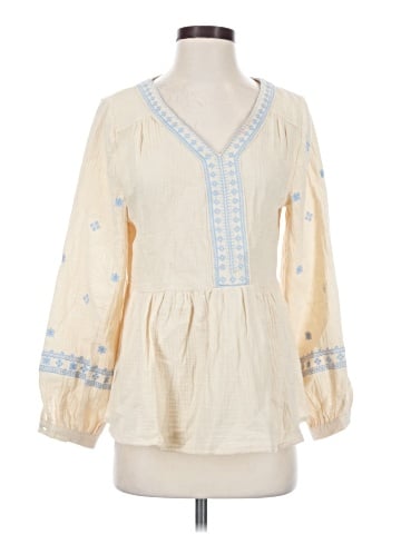 Orange Creek 3/4 Sleeve Blouse (view 1)