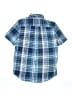 Ralph Lauren Plaid Blue Short Sleeve Button-Down Shirt Size 14 - 16 - photo 2