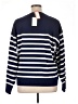 Vanilla Bay Stripes Blue Pullover Sweater Size 1X - photo 2