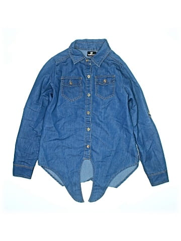 Dollhouse Long Sleeve Button-Down Shirt (view 1)