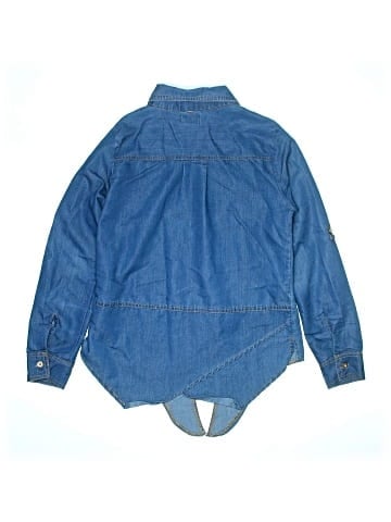 Dollhouse Long Sleeve Button-Down Shirt (view 2)