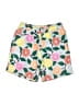 Hanna Andersson 100% Polyester Print Yellow Board Shorts Size 8 - photo 1