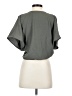 Zara Gray Short Sleeve Top Size S - photo 2