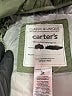 Carter's 100% Polyester Solid Green Jacket Size 3T - photo 3