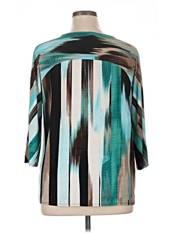 Dana Buchman 3/4 Sleeve T-Shirt (view 2)