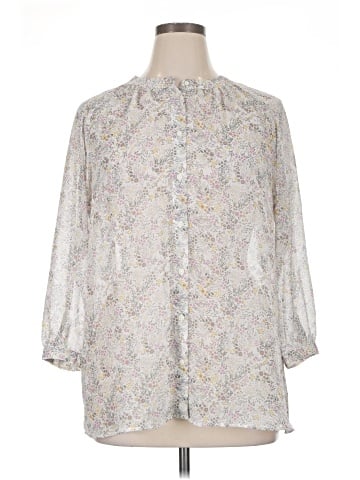 Uniqlo 3/4 Sleeve Blouse (view 1)