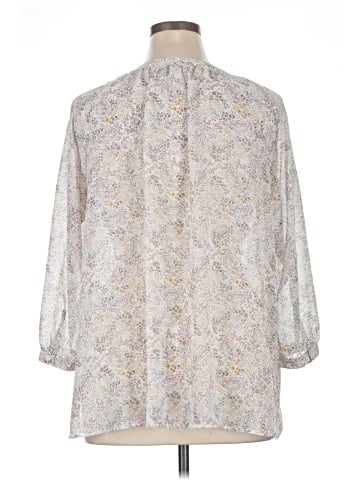 Uniqlo 3/4 Sleeve Blouse (view 2)