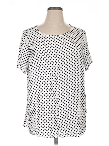 Cj Banks Short Sleeve Blouse (view 1)