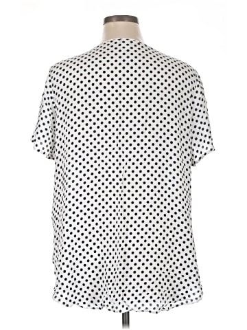 Cj Banks Short Sleeve Blouse (view 2)