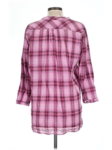 Sundance 3/4 Sleeve Button-Down Shirt (view 2)