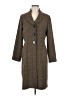 Julian Taylor 100% Polyester Brown Coat Size 8 - photo 1