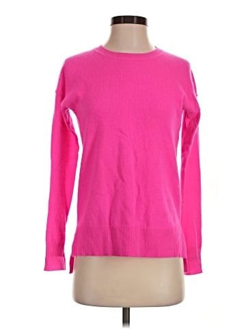Aqua Cashmere Pullover Sweater (view 1)