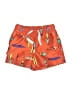 Hanna Andersson 100% Recycled Polyester Orange Board Shorts Size 2T - photo 1