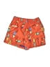 Hanna Andersson 100% Recycled Polyester Orange Board Shorts Size 2T - photo 2