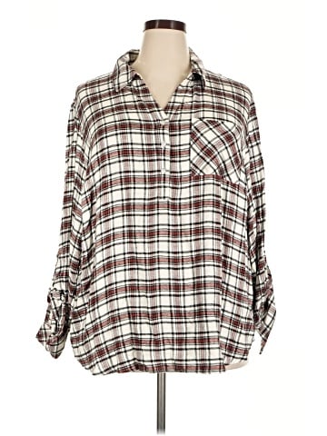 Market and Spruce Long Sleeve Button-Down Shirt (view 1)