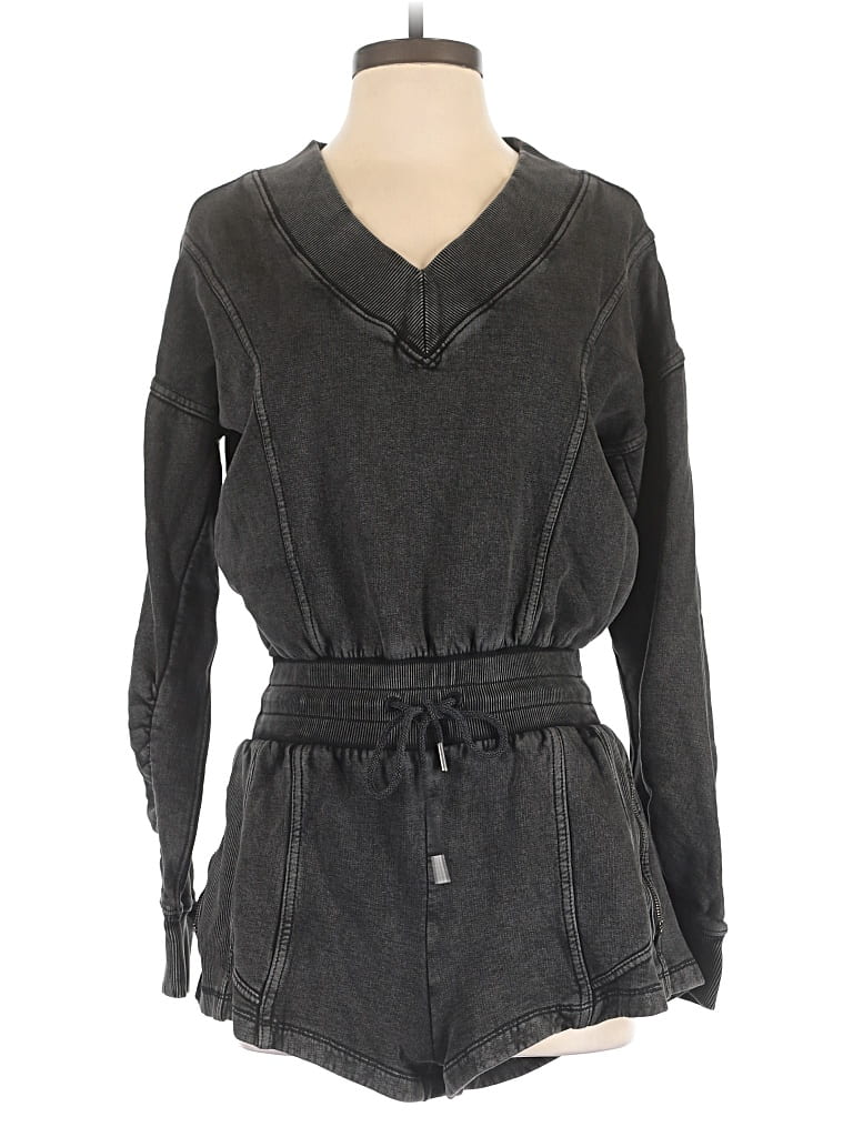 Pre-owned Fp Movement Romper In Gray