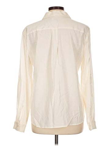 Ann Taylor LOFT Outlet Long Sleeve Button-Down Shirt (view 2)