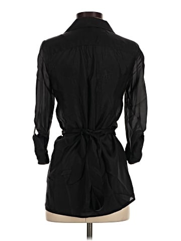 Velvet Heart 3/4 Sleeve Button-Down Shirt (view 2)