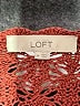 Ann Taylor LOFT Hearts Brown Pullover Sweater Size M - photo 7
