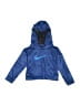 Nike 100% Polyester Blue Zip Up Hoodie Size 3T - photo 1