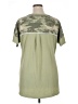 Cato Camo Green Short Sleeve Top Size 14/16W - photo 2