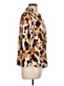 Cato Animal Print Brown 3/4 Sleeve Blouse Size L - photo 4
