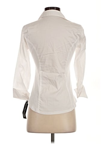 Notations 3/4 Sleeve Button-Down Shirt (view 2)