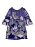 Iz Byer 100% Polyester Paisley Purple Dress Size 12 - photo 2