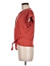 Knapp Studio Orange Short Sleeve Blouse Size M - photo 5