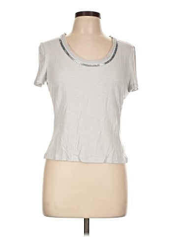 Lafayette 148 New York Short Sleeve T-Shirt (view 1)