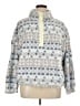No Boundaries 100% Recycled Polyester Gray Blue Fleece Size XL - photo 1