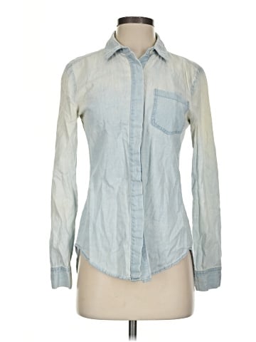 Per Se Long Sleeve Button-Down Shirt (view 1)