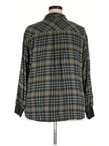 Torrid Long Sleeve Button-Down Shirt (view 2)
