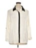Notations 100% Polyester Ivory Long Sleeve Blouse Size 1X - photo 1