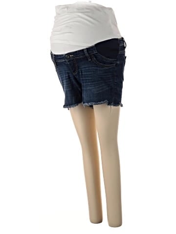 Indigo Blue Denim Shorts (view 1)