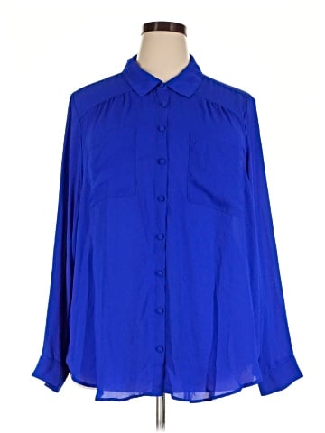 Torrid Long Sleeve Blouse (view 1)