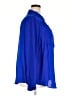 Torrid 100% Polyester Blue Long Sleeve Blouse Size 3X Plus (3) - photo 4