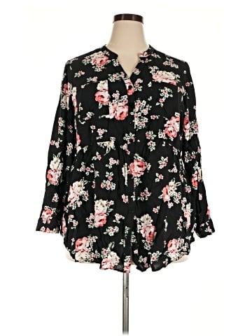 Torrid Long Sleeve Blouse (view 1)