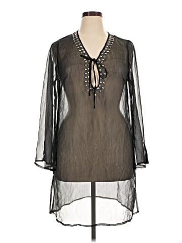 Soaked 3/4 Sleeve Blouse (view 1)
