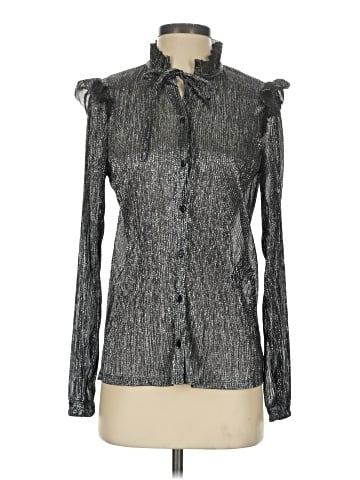 Maje Long Sleeve Blouse (view 1)