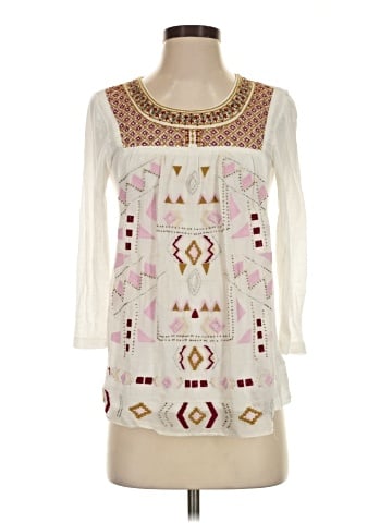 Akemi + Kin Long Sleeve Blouse (view 1)